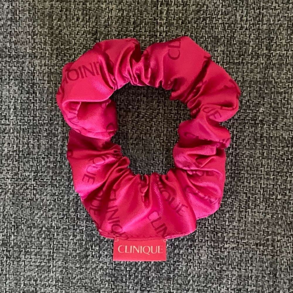 Clinique Pink Hair Scrunchie